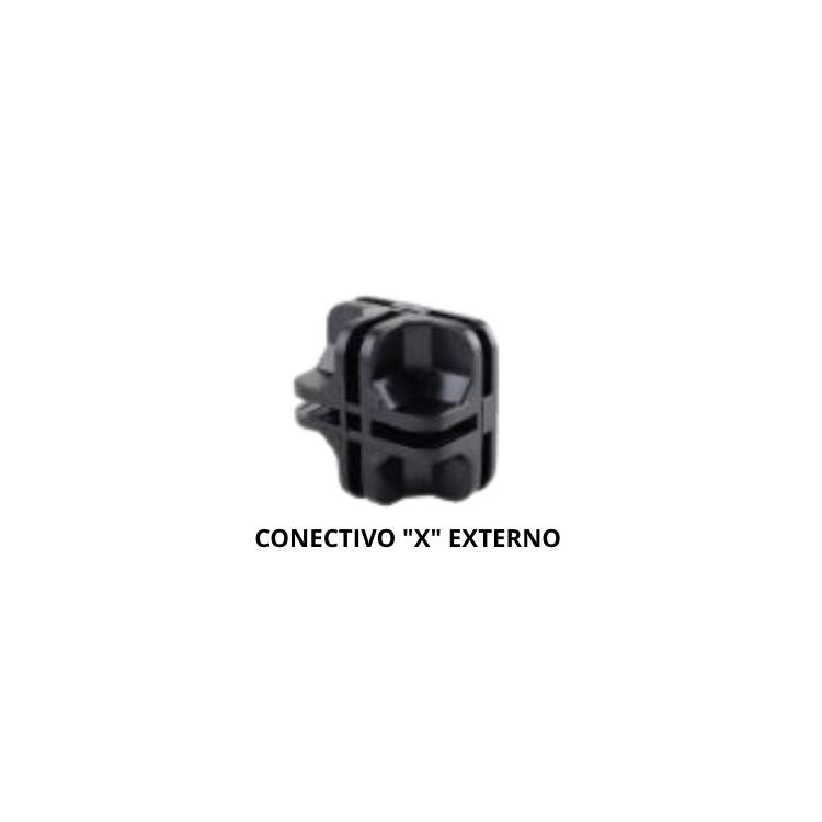 conectivo de prateleira de vidro ou de tela conectivo x externo