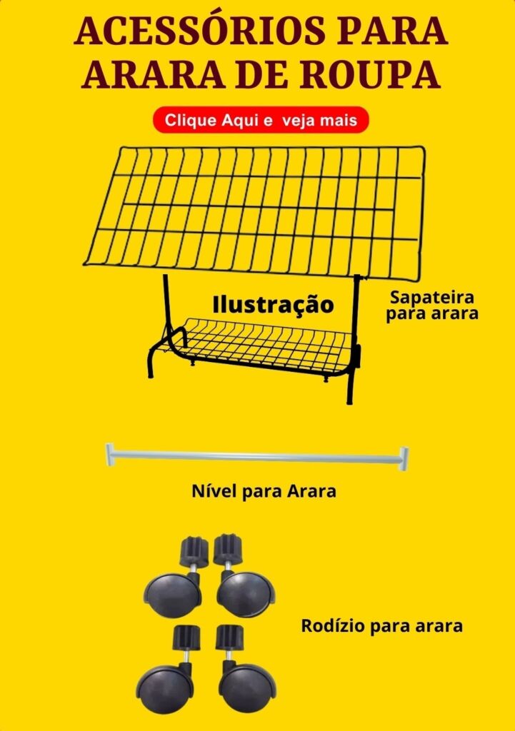 acessorios para arara de roupa tem aqui na loja do lojista comercial reis comercial reis loja do lojista