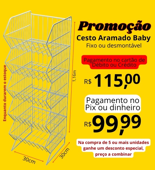 cesto aramado baby em promoção branco é aqui na loja do lojista Comercial reis cesto aramado baby em promocao branco e aqui na loja do lojista Comercial reis 1 2 comercial reis loja do lojista