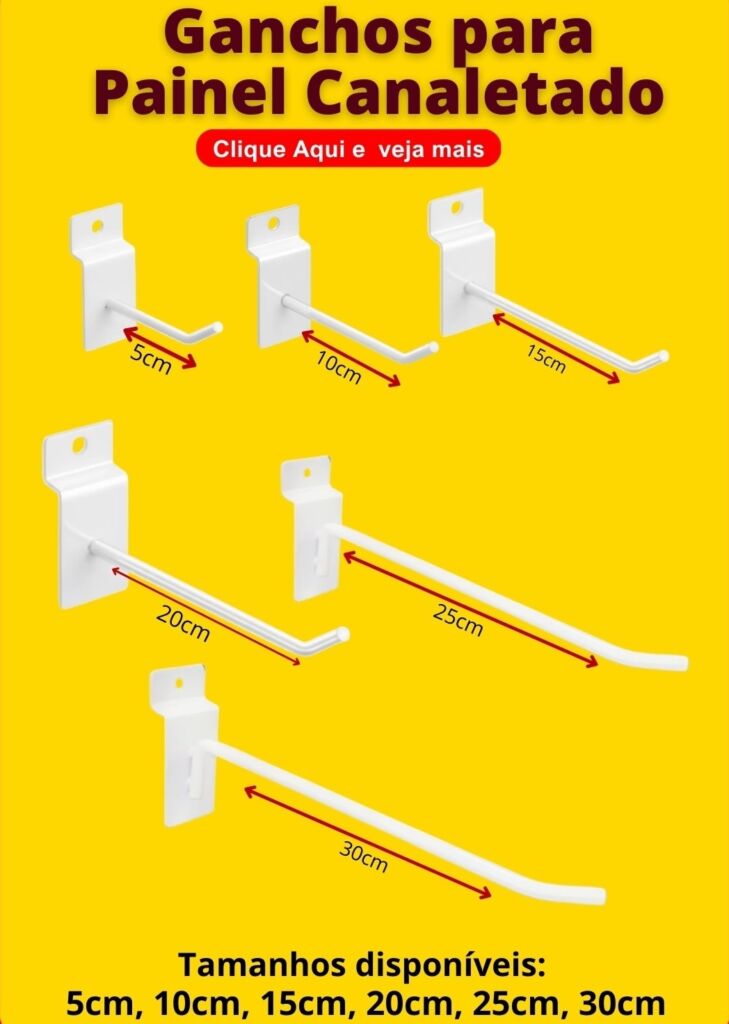 gancho para painel canaletado branco tem aqui na loja do lojista comercial reis 2 comercial reis loja do lojista
