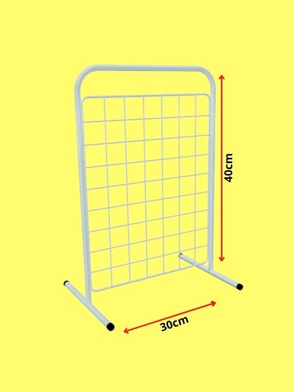 Biombo de Balcão aramado 40x30 branco