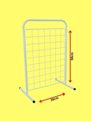 Biombo de Balcão aramado 50x30 branco