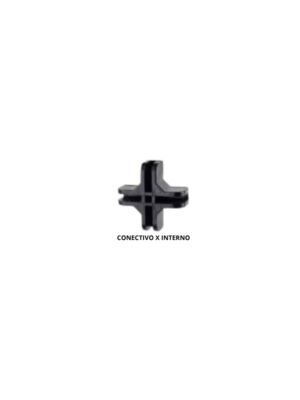Conectivo para Prateleira de Vidro ou Tela Aramada X interno