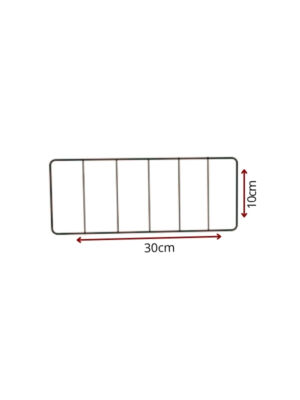 Tela Aramada 10×30 preta