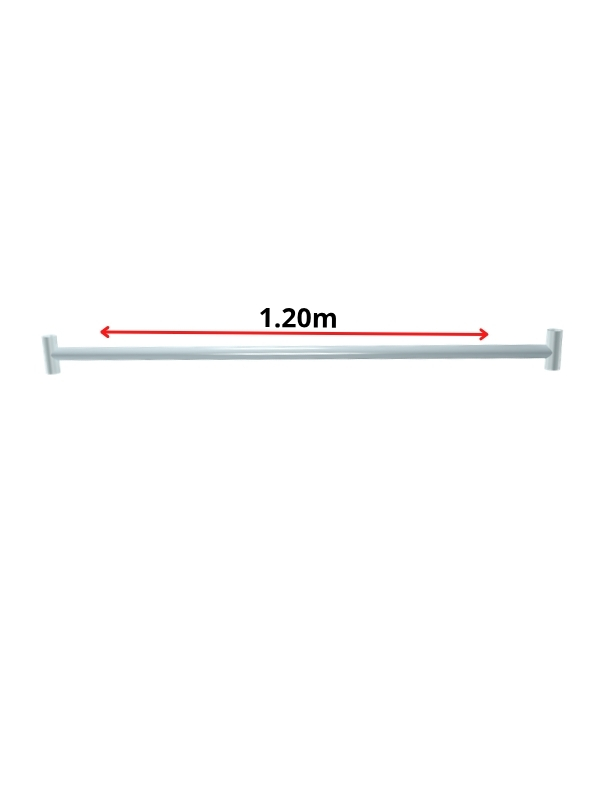 Nível para Arara 1m 20cm branca