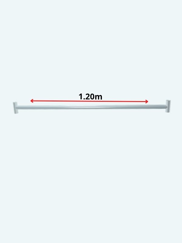 Nível para Arara 1m 20cm branca