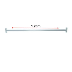 Nível para Arara 1m 20cm branco