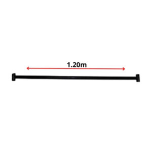 Nível para Arara 1m 20cm preto
