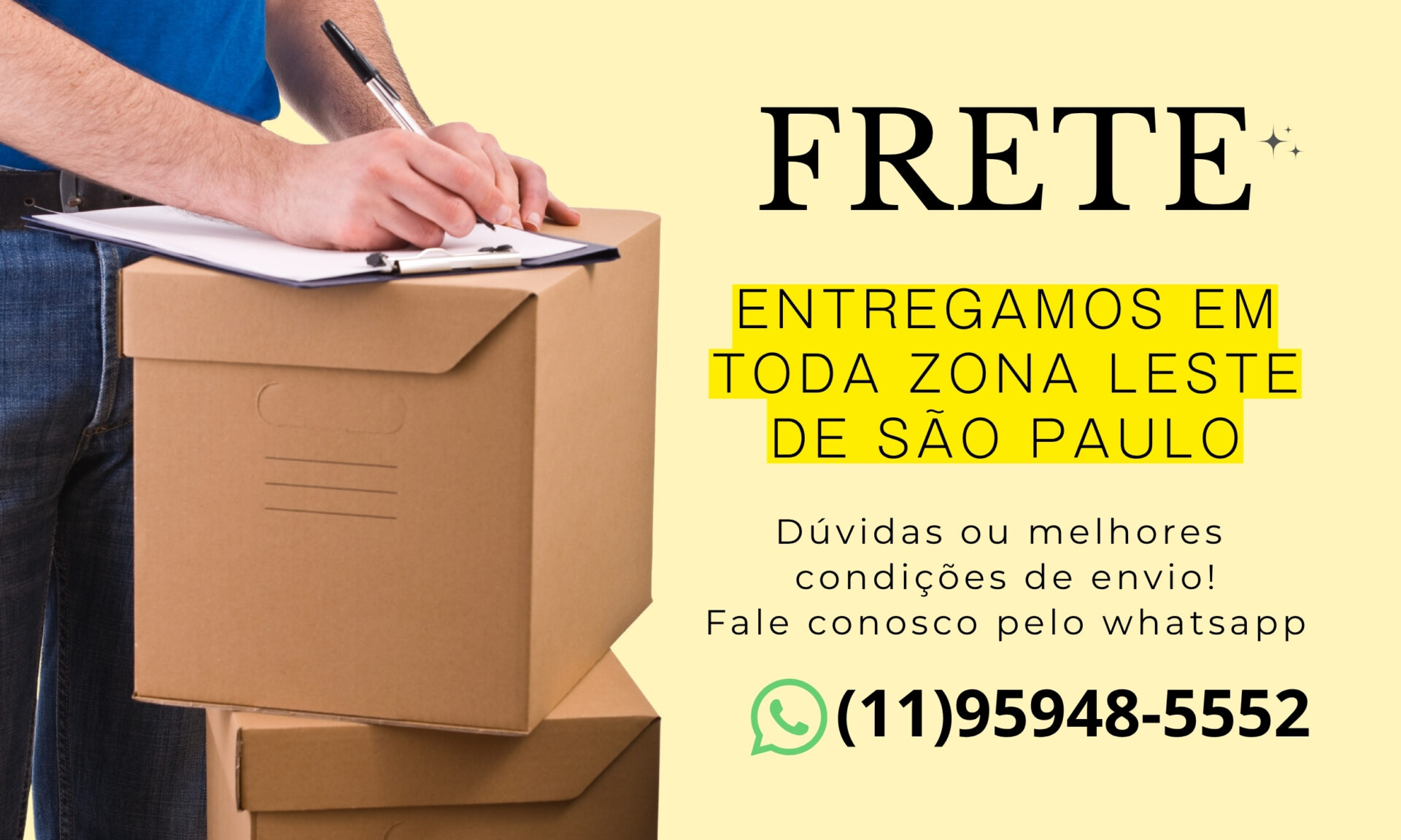 frete para região de são paulo comercial reis